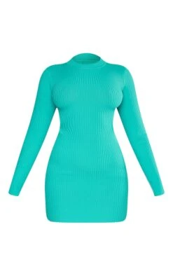 Robe En Maille Tricot Turquoise à Dos Ouvert Et Détail Barre En T -Zeze Vetements Magasin 0ae87aaec8937d7600be3ba19a5e483bc1198216 cnb6432 5
