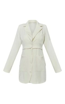 Robe Blazer Oversize Tissée Crème à Poches -Zeze Vetements Magasin 130a2e8a3a93e6b80c88f2f88dcf9e1b1349d769 cnb4799 5