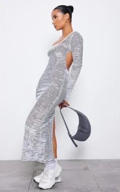 Robe Longue Découpée Côtelée Noir & Blanc à Col Carré -Zeze Vetements Magasin 13af289051d63ca908eb8a330722a72c2208cd75 cnd1282 3