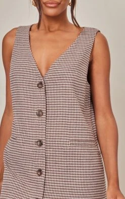 Robe Blazer Style Gilet Oversize Chocolat En Maille Sergée à Carreaux -Zeze Vetements Magasin 15897be54d9686f4f2cc1f6cfcbab60ad7ae036c cnb7162 4