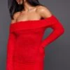 Robe Pull Moulante En Maille Duveteuse Rouge à Col Bardot -Zeze Vetements Magasin 265884ab8be7620fbc52c9d79b7da4c137cb0cc6 cnd1709 1