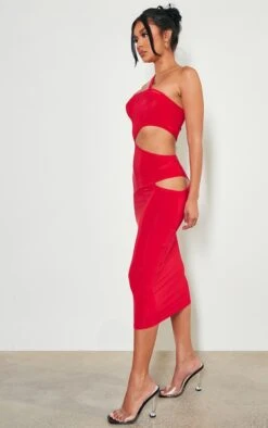 Robe Longue Moulante Rouge à Lanières Et Découpes -Zeze Vetements Magasin 27753318253b707344ce58a25573931274e9c1b3 cnd2282 3