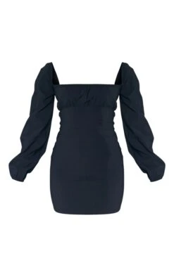 Robe Droite Noire Tissée à Buste Froncé Et Liens à Nouer Dans Le Dos 11 Robe Droite Noire Tissée à Buste Froncé Et Liens à Nouer Dans Le Dos -Zeze Vetements Magasin 373273faed80bc0b43dbdc91850e750cd53e1dba cna6834 5