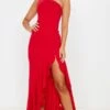 Robe Longue Asymétrique Fendue Rouge -Zeze Vetements Magasin 3aa1d8a77d76a22904b5755fed761b857de98241 cmf6576 1
