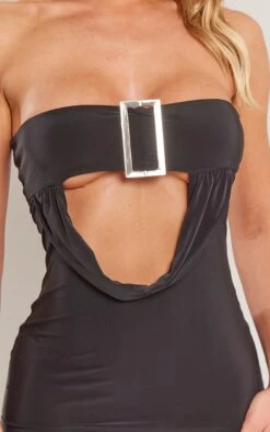 Robe Bustier Très Moulante Noire à Col Bénitier Et Boucle -Zeze Vetements Magasin 3dafbf9d5939b40b0801ac2523f9da59607cf997 cnd7719 4