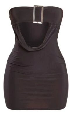 Robe Bustier Très Moulante Noire à Col Bénitier Et Boucle -Zeze Vetements Magasin 457a41c86f63c78c45d33f836eff76f9044871c9 cnd7719 5