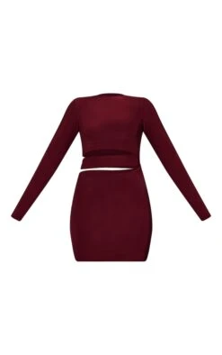 Robe Moulante Prune Foncé à Taille Découpée Et Anneaux -Zeze Vetements Magasin 472d65467b48dd4ba83073ff9e4e64a720b94d9b cnc2292 5