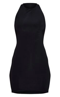 Robe Très Moulante Noire à Détail Noué Derrière -Zeze Vetements Magasin 47f04991db1795c082bba11cf82ef7d563fd2549 cnd2274 5