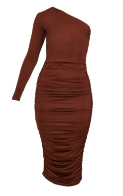 Robe Mi-longue Asymétrique Chocolat Froncée -Zeze Vetements Magasin 4cc45bfa8d322fcf8980451d5219ca39f7594dba cnc3061 5