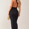 Robe Longue Moulante Sans Manches Asymétrique Noire à Dos Découpé -Zeze Vetements Magasin 4dfbe955543fad006b64a307bd04a08b53467182 cnd7667 1