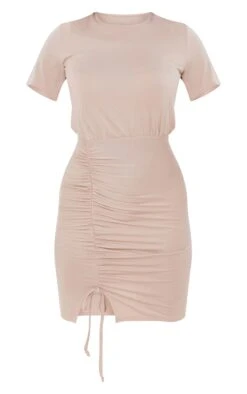 Robe T-shirt En Jersey Taupe -Zeze Vetements Magasin 596fb4d70b99c487a4e432ed40154366767770aa cnd5515 5