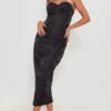 Robe Mi-longue Texturée Tissée Noire à Détail Bonnets -Zeze Vetements Magasin 5f8aa7b5d30522a0bcf6c192cd0cdf4f09e15473 cnd2040 1