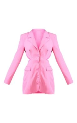 Robe Blazer Découpée Rose Vif à Dos Ouvert -Zeze Vetements Magasin 6162d253c9deff644b7bdec0c938c034bb7f4eff cnd2186 5