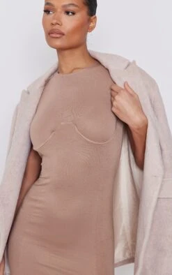 Robe Longue Marron En Maille Douce à Armatures -Zeze Vetements Magasin 629c60259b598bdf1226a4fd0816547a3d3b7aff cnd1301 4