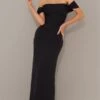 Robe De Soirée Style Corset Noire à Col Bardot -Zeze Vetements Magasin 6e258ea2ea4b8726a58ac2a013a0cb74ae90b29b cmv0312 1