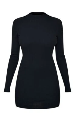 Robe Moulante Côtelée Noire à Dos Ouvert Et Col Montant 11 Robe Moulante Côtelée Noire à Dos Ouvert Et Col Montant -Zeze Vetements Magasin 6ea8ed3580aa20567c0cea356541c0c0dd3c1983 cnd1328 5