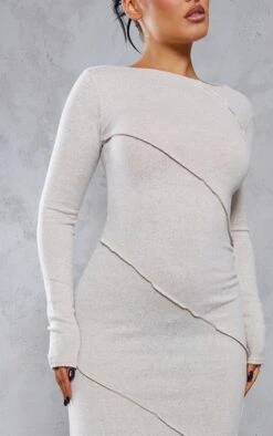 Logic Robe Mi-longue Avoine à Détail Liserés -Zeze Vetements Magasin 70325e82c7c4c9548f5f2f3543595bbd839f608e cnb9621 4