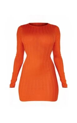 Robe Moulante Rouille à Manches Longues Nouée Dans Le Dos -Zeze Vetements Magasin 70d63df70bb9e63a1475cb84ea068519135fcca1 cnb3537 5