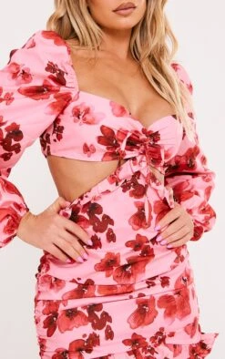 Robe Droite Fleurie Rose à Dos Découpé -Zeze Vetements Magasin 7d2e916fafa8004d25428ff87d6d5de0cf31152d cnd8897 4