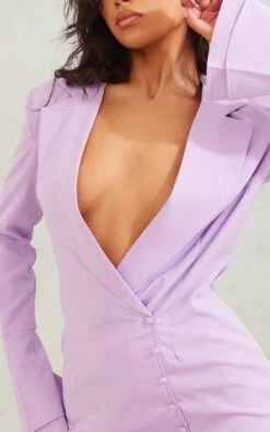 Robe Blazer Lilas Cintrée à Boutons -Zeze Vetements Magasin 7fbbb780fdf1fe816a11f558fe48579ed8279542 cnd7565 4