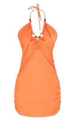 Robe Droite Effet Lin Terracotta Découpée à Perles Et Dos Nu -Zeze Vetements Magasin 859d6223ef957b7fee5aef465c8d51c9c439ebb1 cnd8900 5