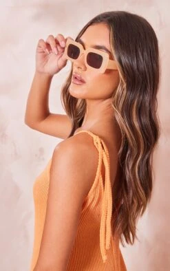 Robe Longue Côtelée Texturée Orange à Bretelles Nouées -Zeze Vetements Magasin 878a732dc68a0cc26dcb4ac62fc1ab1022aa5f80 cne6491 4