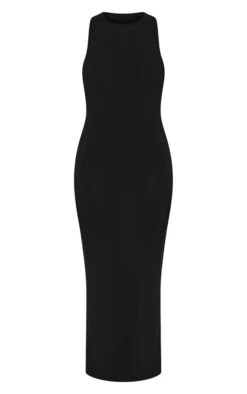 Robe Longue Moulante Noire à Dos Très Nageur -Zeze Vetements Magasin 8d9625d303ac93ef52111a886910d2b23fb96930 cne1456 5