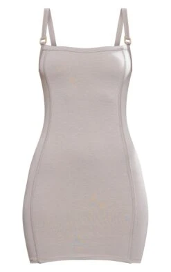 Robe Moulante En Jersey Taupe à Liserés Et Empiècements -Zeze Vetements Magasin 8e87dcf2bfc5abdf7d35db9cbeae2ff7c7c49a66 cnd2291 5