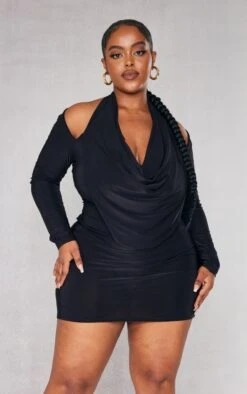 Plus Robe Moulante Noire à Col Bénitier 9 Plus Robe Moulante Noire à Col Bénitier -Zeze Vetements Magasin 947aca8924c5e554c96be482498fde42e87e1094 cna5215 3