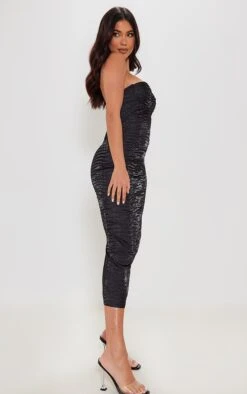 Robe Mi-longue Texturée Tissée Noire à Détail Bonnets -Zeze Vetements Magasin 96f4548c7c759c4ea44ca90c0dee1fcae83b6c23 cnd2040 3