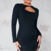 Logic Robe Moulante En Jersey Brossé Noir à Découpe Goutte D'eau -Zeze Vetements Magasin 9f90f3bc144dcd03ea11e7895eaf0bfbfaa18026 cnb1119 1