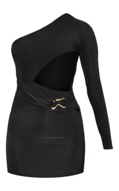 Robe Moulante Asymétrique Noire Découpée à Empiècements -Zeze Vetements Magasin a8539661cd0aabd42add43370694df8937682889 cnd2266 5