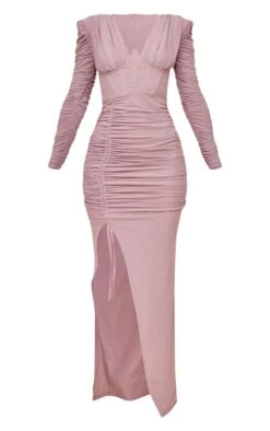Robe Longue En Mesh Mauve Froncé à Armatures -Zeze Vetements Magasin a952b9a36d298ab1f9207be5bf75efadd503c010 cnc3540 5