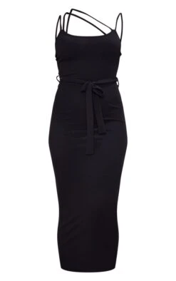Robe Longue Côtelée Noire à Ceinture -Zeze Vetements Magasin ab4bef9d3a95337ccb6a18ae2d0b4ace2eac785f cnd5404 5
