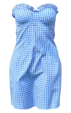 Robe Bustier Moulante Bleue à Carreaux Et Buste Volanté 11 Robe Bustier Moulante Bleue à Carreaux Et Buste Volanté -Zeze Vetements Magasin adb9b2fa1fa8577aace9e694cf4ebfe45a9a126c cnd8903 5