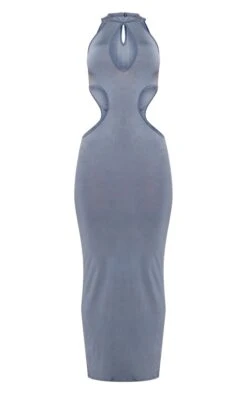 Robe Longue Moulante Gris Anthracite à Dos Nageur Et Découpes Multiples -Zeze Vetements Magasin b9db68f1e4917d4dc3d169a37ccfcc44864b9864 cnd0485 5