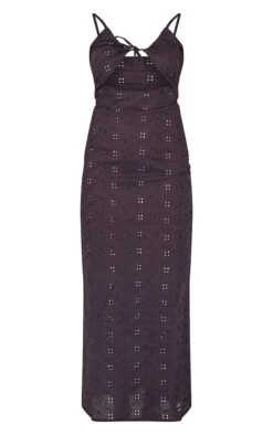 Robe Longue Brodée Noire à Devant Noué -Zeze Vetements Magasin baf5169eff1fdeed137f9507a6e319c52143f40b cnd5491 5