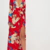 Robe Kimono Longue Rouge à Imprimé Floral -Zeze Vetements Magasin c13879f37153fedfe76fc5fc59c4b01b294e3bb0 CLT9789 1