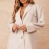 Robe Blazer Effet Lin Gris Pierre à Boutons écaille -Zeze Vetements Magasin c5d857816cd5607753afaa15337a6f80dc4727d0 cmw6635 3