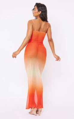 Robe Mi-longue En Mesh Multicolore Dégradé à Bretelles -Zeze Vetements Magasin c6c6f9bbe3bfb6044d9e958cf86cc01c45824c0b cne2715 2