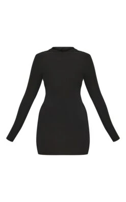 Robe Très Moulante Noire Dos Nu à Détail Capuche -Zeze Vetements Magasin d483819a05c61673397405bbacdb41c09f95c483 cnc7763 5