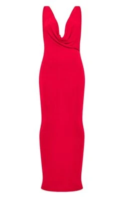 Robe Moulante Longue En Acétate Rouge à Col Très Bénitier -Zeze Vetements Magasin d7626baecb7909d609c11432b81436a347af71e7 cnd9026 5