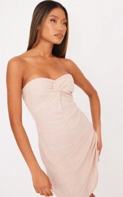 Robe Droite Bustier Texturée Gris Pierre Torsadée -Zeze Vetements Magasin d7939e7ffb796dd8ccaf100378885e1ea4e0e15e cne6503 4