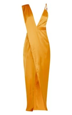 Robe Longue Moutarde Asymétrique à Détails Drapés -Zeze Vetements Magasin ebc5446c45e0cdd1fb9e44930ebe5a148b310eff CMF5177 3