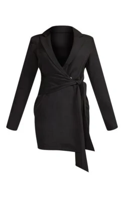 Robe Blazer Cache-coeur Noire -Zeze Vetements Magasin ef2ea44f66ad0eb97599cf46f549f4bef6a1238f cmg3953 5