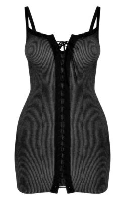Robe Corset En Maille Tricot Bicolore Noire à Lacets -Zeze Vetements Magasin f135e6f176567b983462dcda7999949c0a7dcf11 cnc3308 5