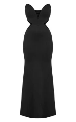Robe Longue Découpée En Néoprène Noir à Armatures 11 Robe Longue Découpée En Néoprène Noir à Armatures -Zeze Vetements Magasin f342821936775f3002e6e2fc82a36f54995399e8 cnd9021 5