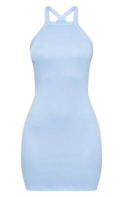 Robe Moulante Côtelée Bleu Gris à Dos Nu Plongeant -Zeze Vetements Magasin f89ada5a997ac90285e6dd102bf2c7d67bff71c6 cnd5511 5